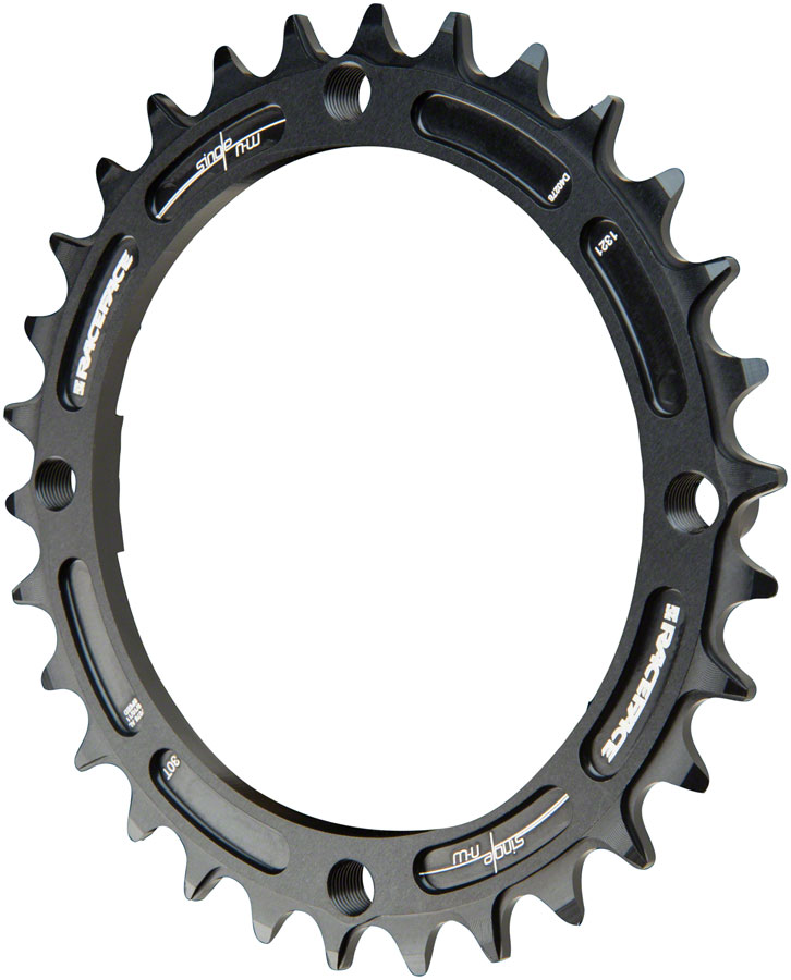 RaceFace Narrow Wide Chainring 104mm BCD, 30t, Black 821973329857 eBay