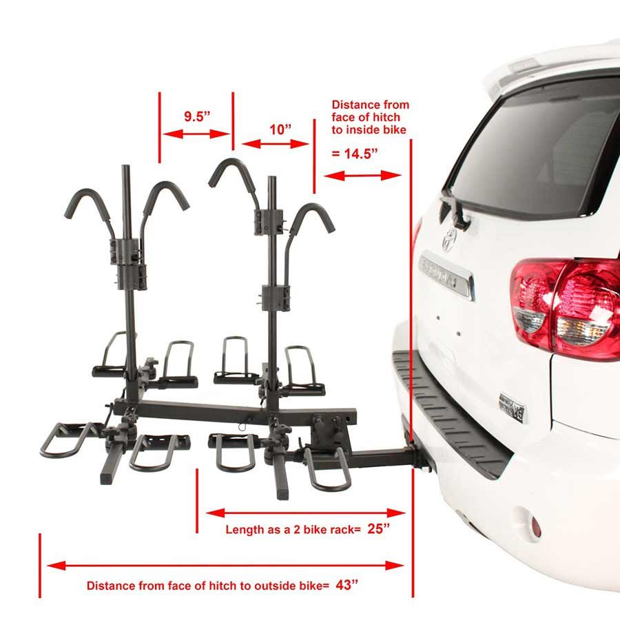 hollywood racks sport rider 2 hitch bike rack