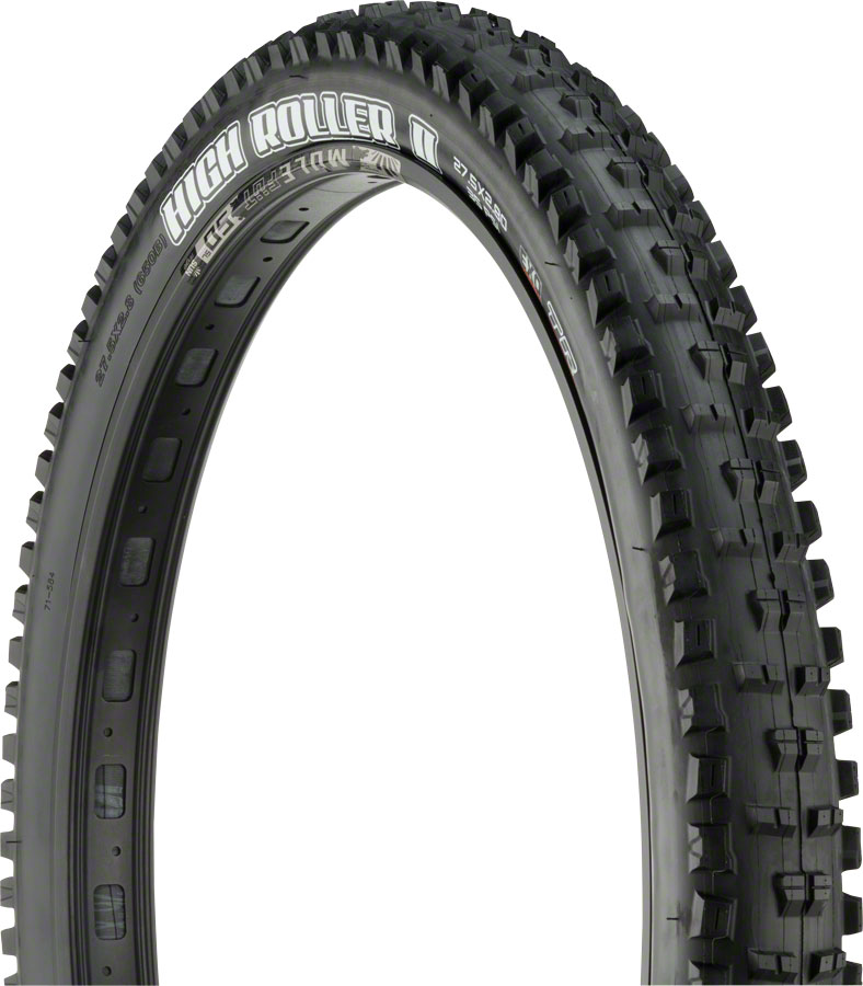 Maxxis High Roller II Tire - 27.5 x 2.8, Tubeless, Folding, Black, Dual ...