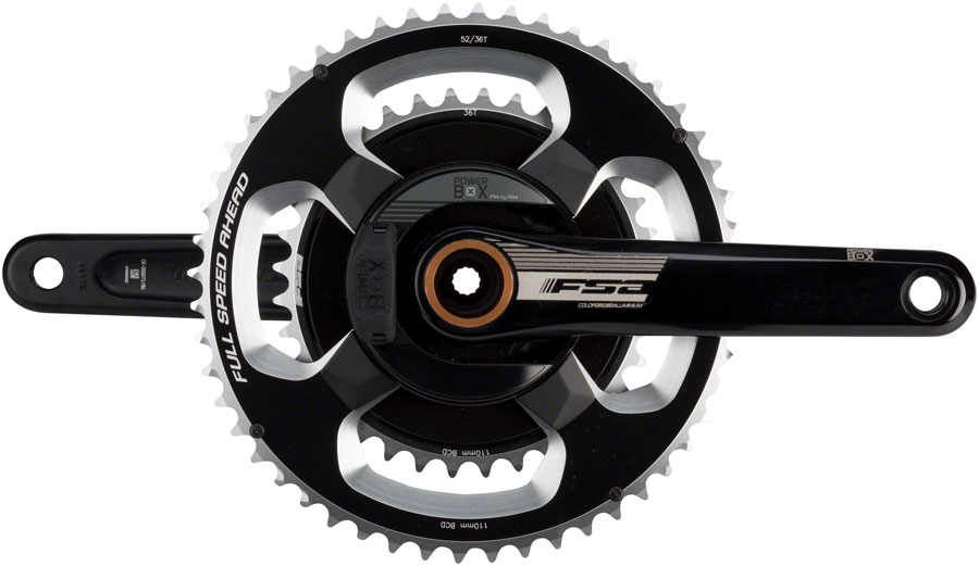 FSA (Full Speed Ahead) PowerBox Alloy Power Meter Crankset 172.5mm
