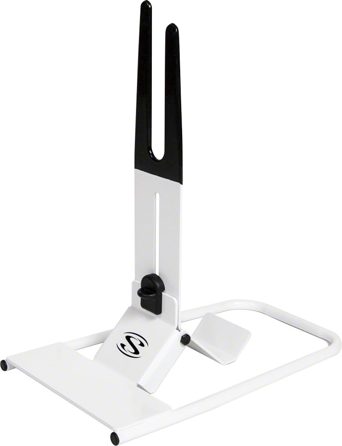 White Saris The Boss Folding Bike Display Stand