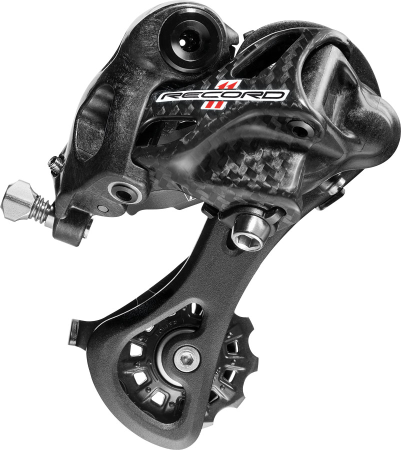 Campagnolo Record Rear Derailleur - 11 Speed, Medium Cage, Carbon ...