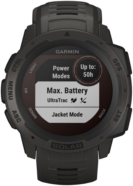 garmin instinct solar graphite watch