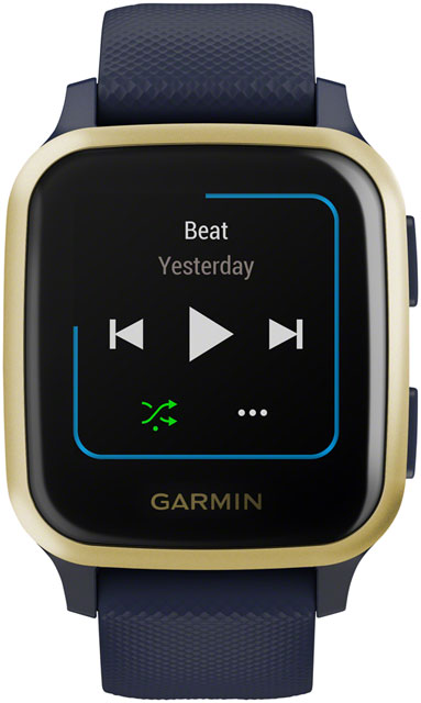 Garmin Venu Sq GPS Music Watch - Navy | eBay