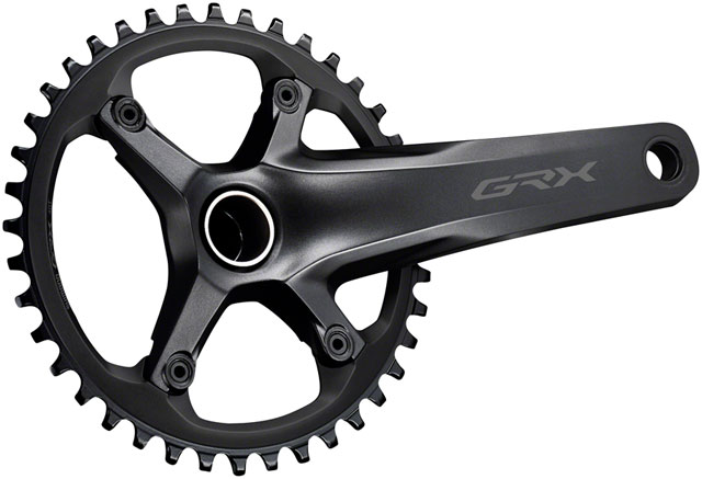 SHIMANO シマノ GRX FC-RX600-1 40T 170mm 11S Shimano GRX FC-RX600-1 Crankset - 170mm, 11-Speed, 40t, 110 BCD