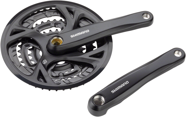 Shimano Acera Fc M L Crankset Mm Speed T Riveted Square Ta Ebay