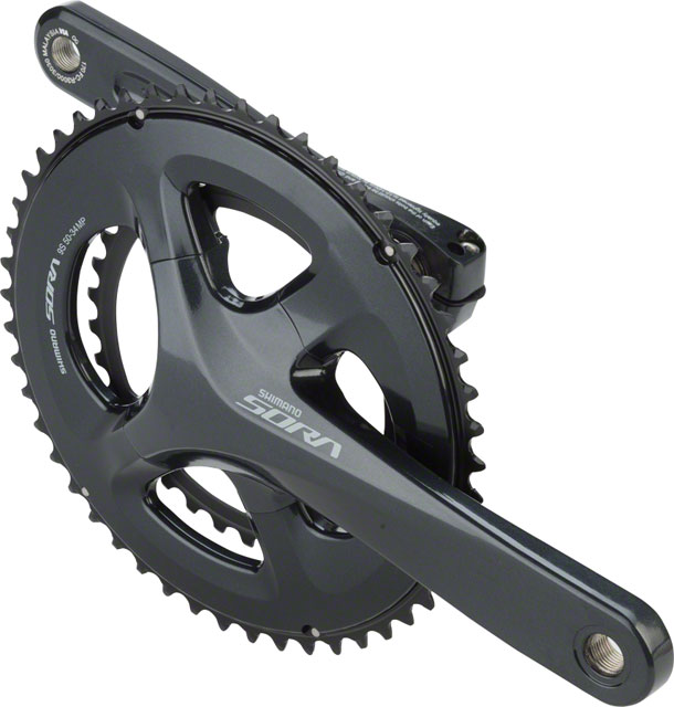 Shimano Sora FC-R3000 Crankset - 165mm, 9-Speed, 50/34t, 110