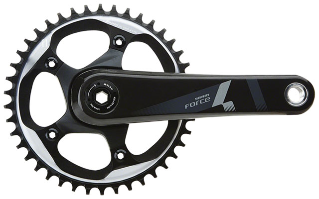 SRAM Force 1 Crankset - 170mm, 10/11-Speed, 42t, 110 BCD, GXP