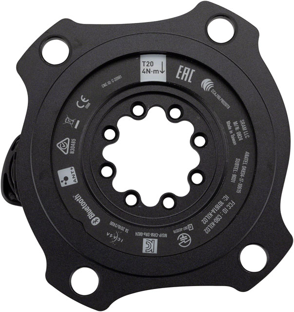 SRAM RED/Force AXS Power Meter Spider - 107 BCD, 8-Bolt Crank