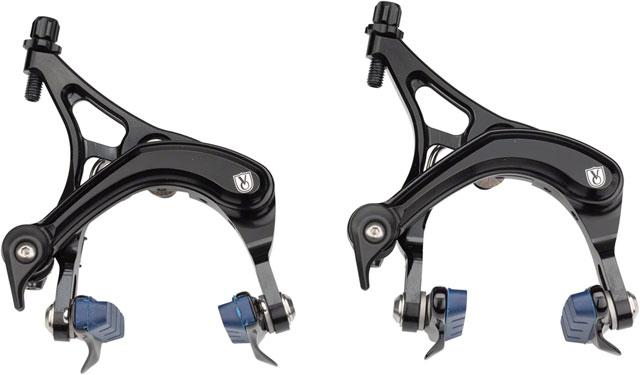 Velo Orange Grand Cru Long Reach Front and Rear Brakeset: Black