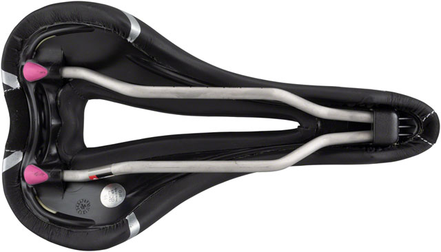 Selle Italia Diva Gel Superflow Saddle - Titanium, Black