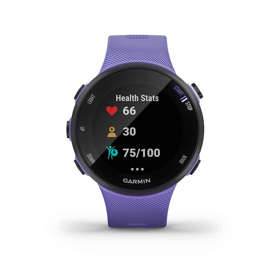 purple garmin watch