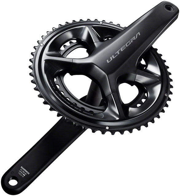 シマノ ULTEGRA FC-R8100 160mm Shimano Ultegra FC-R8100 Crankset - 160mm, 12-Speed, 52/36t