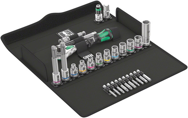 Wera Bicycle Set 7 - Zyklop Speed Ratchet, Bits, and Socket Set | eBay