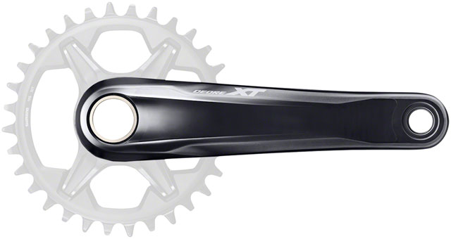 Shimano DEORE XT FC-M8130-1 Crankset - 165mm, 12-Speed, Direct