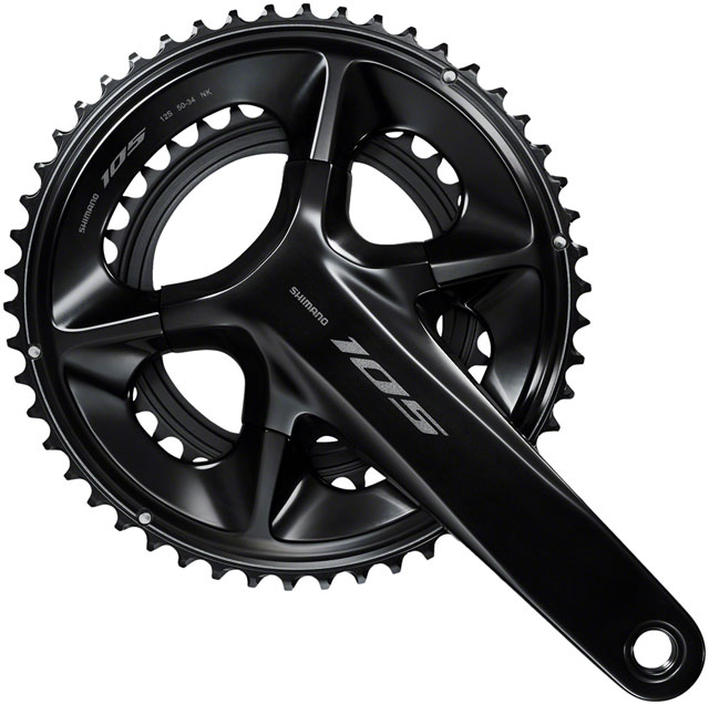 FC-R7100 160mm 105　クランク Shimano 105 FC-R7100 Crankset - 160mm, 12-Speed, 50/34t, 110