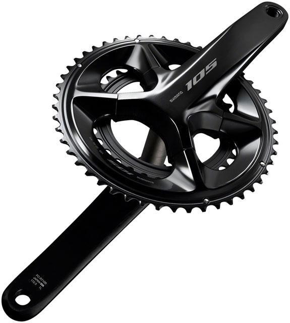 Shimano 105 FC-R7100 Crankset - 160mm, 12-Speed, 50/34t, 110