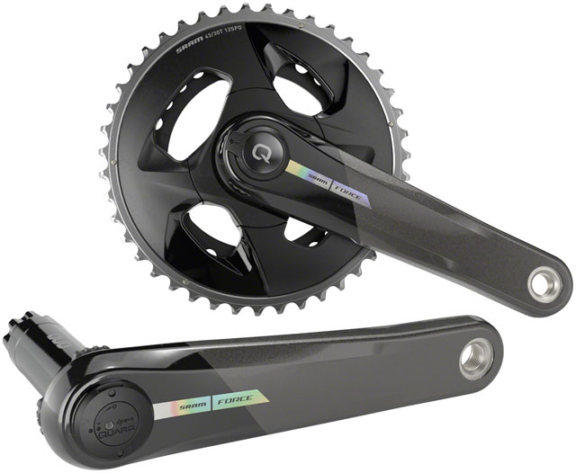 SRAM forse 170mmクランク クオークパワーメーター 42t SRAM forse 170mmクランク クオークパワーメーター 42t