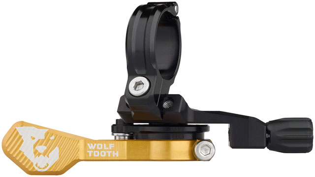 Wolf Tooth ReMote Pro Dropper Post Lever Clamp, Gold