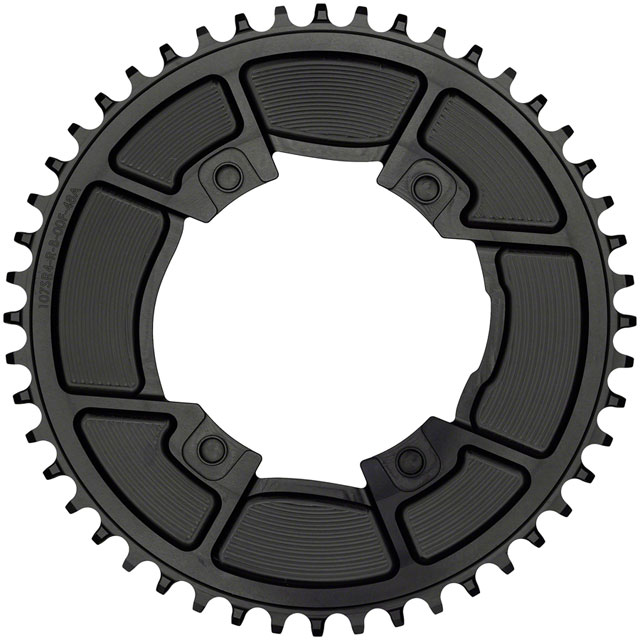 Wolf Tooth Aero 107 BCD Chainring - 48t, Optimized for SRAM Eagle