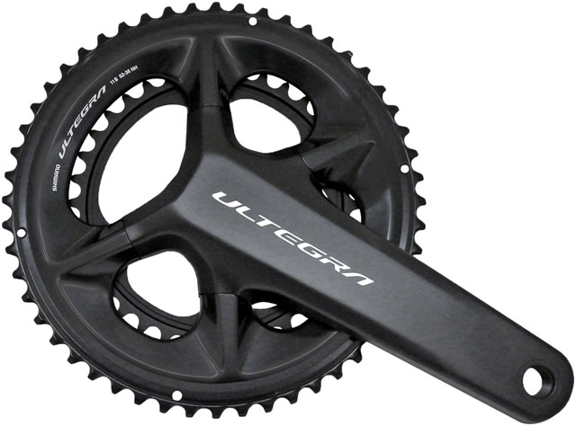 シマノ ULTEGRA FC-R8100 165mm Shimano Ultegra FC-08 Crankset - 165mm, 11-Speed, 52/36t, 110