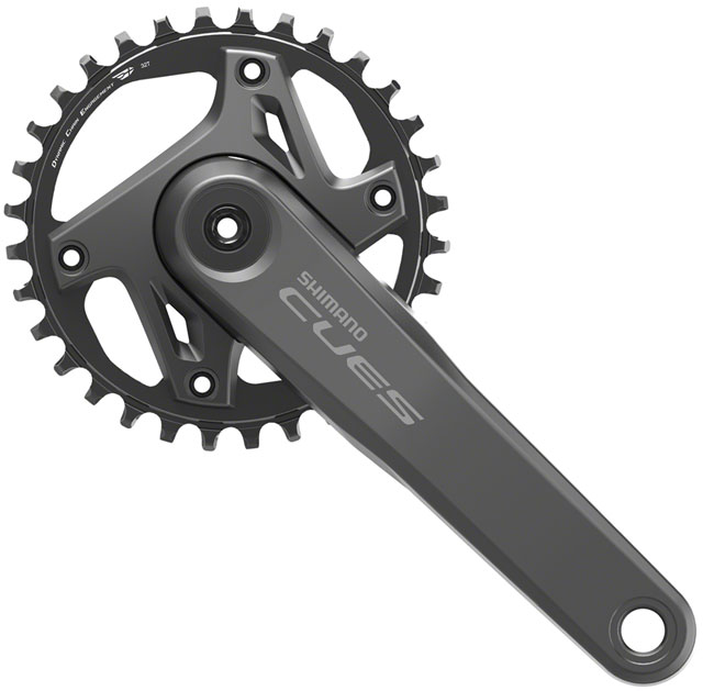 Shimano CUES FC-U6000-1 Crankset - 165mm, 9/10/11-Speed, 32t Shimano CUES FC-U6000-1 Crankset - 165mm, 9/10/11-Speed, 32t