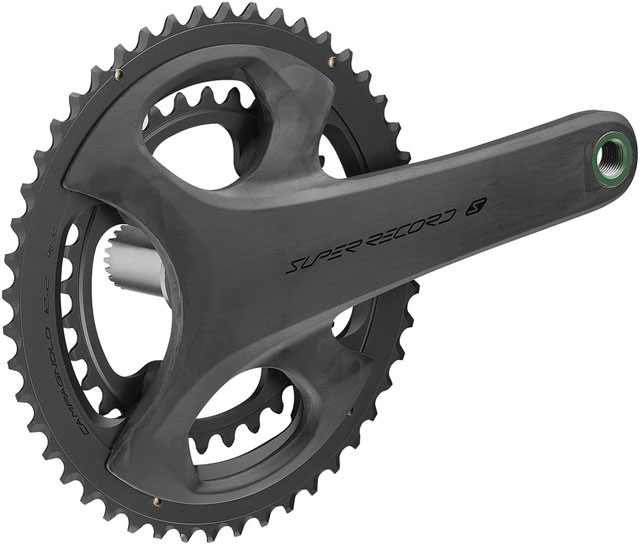 Campagnolo Super Record S Wireless Crankset - 165mm, 12-Speed, 48